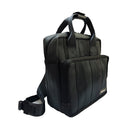 Jaggery Noir Mini Co-founder's Satchel in Rescued Car Seat Belts [10" bag]