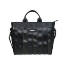 Jaggery Noir Black Beauty Laptop Bag in Rescued Car Seat Belt