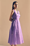 Ethically made Amethyst Cutout dress