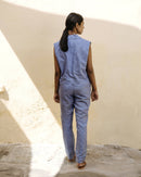 Perfect for Outings Vintage style silk  Amethyst Pants Unisex
