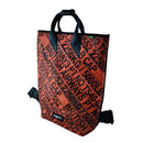 Jaggery Serially Circular Day Tripper Backpack 14" in Ex-British Cargo Belts and Rescued Car Seat Belts