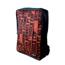 Jaggery Serially Circular Frontpack in Ex-British Cargo Belts and Rescued  Car Seat Belts [15" laptop Bag]