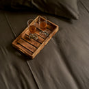 Organic Dark Grey Signature Sateen Sheet Set