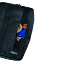 Jaggery Noir Front Pack in Rescued Car Seat Belts [15" laptop bag]