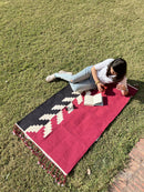 The Mango Tree Organic Cotton Handwoven Dusk Dhurrie