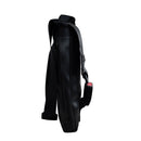 Jaggery Noir Freelancer's Satchel Bag in Rescued Car Seat Belts [11" cafe bag]