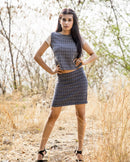 Handcrafted "Moon Ray" Handloom cotton skirt