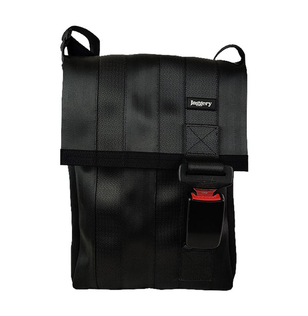 Jaggery Noir Freelancer Bag in Car Seat Belts