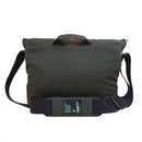 Jaggery Outback and Beyond Doer's Messenger Bag in Rescued Army Olive Green Canvas & Salvaged Nubuck  [15" Laptop Bag]