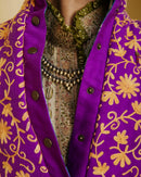 KASHMIRI NEELAM PUFFER JACKET