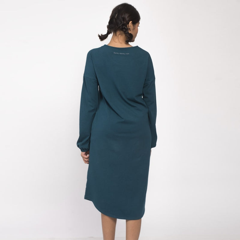 Women’s Drop Shoulder Organic Cotton Dress