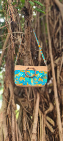 Brag Green Handcrafted Seda Ring Bag
