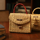 Saanjh Straw & Coco Fabric Baguette