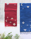 The Mango Tree Organic Cotton Handwoven Stary Blue Runner