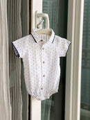 Khela Kids 6 mnth Ethically Made Peter pan collar baby shirt