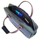 Jaggery Outback and Beyond Hustler's Everyday Bag (L) in Olive Green & Nubuck [15" Laptop Bag]