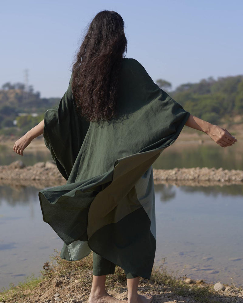 Ethically Made Peshawari Green Dress