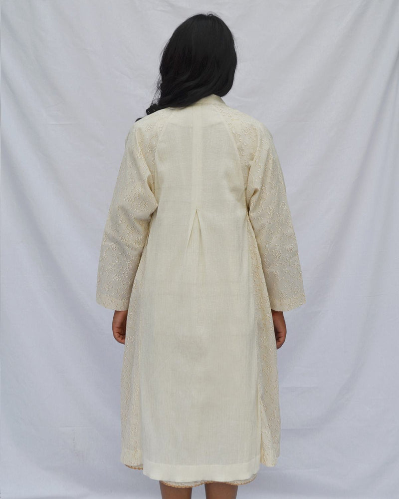 Ahmev  Raglan sleeve jacket (Crinkled + Kora Cotton)