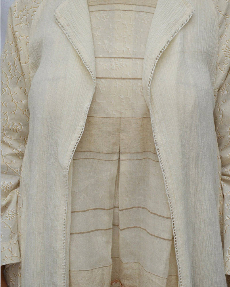 Ahmev  Raglan sleeve jacket (Crinkled + Kora Cotton)