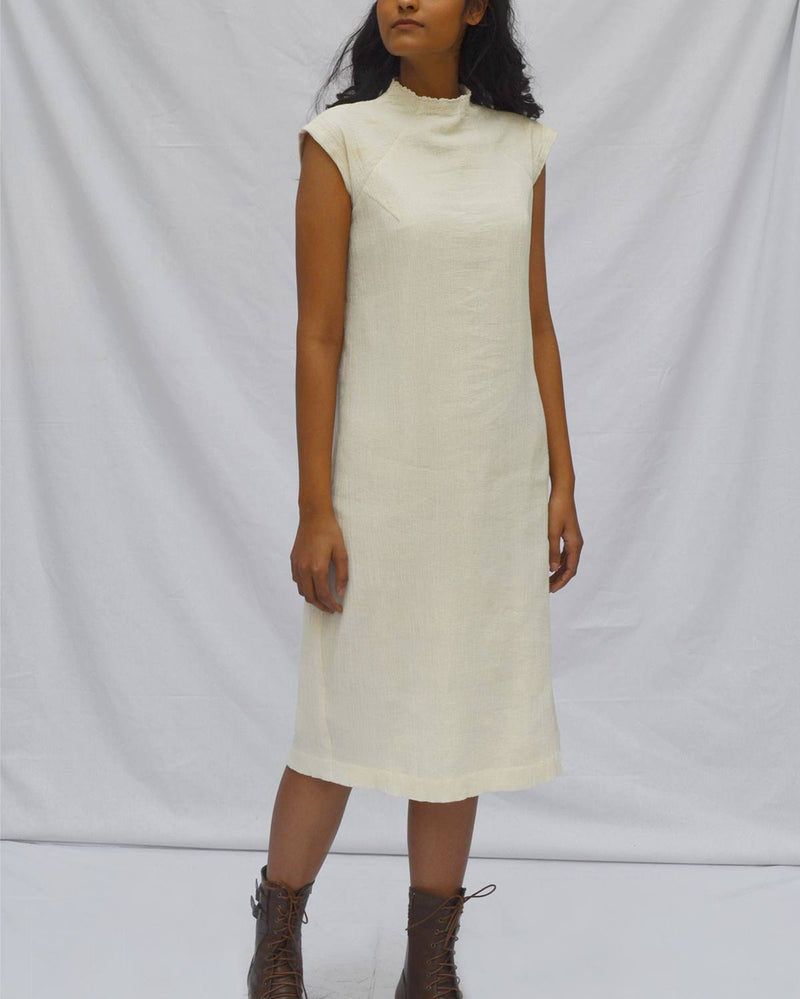 Ahmev  Crinkled Sheath Dress