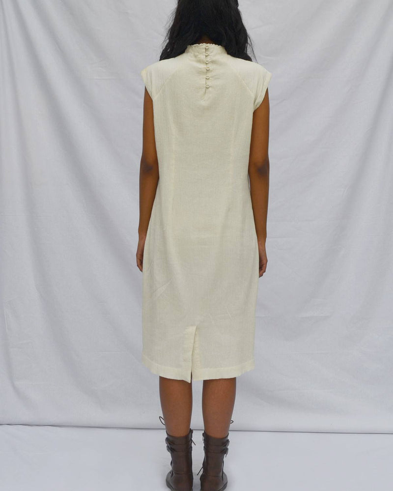Ahmev  Crinkled Sheath Dress