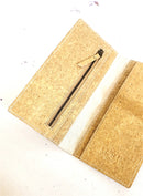 VEGAN COCONUT LEATHER YASTI WALLET - BEIGE