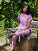 Vanaras Organic Cotton Aara Peplum Top