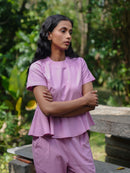 Vanaras Organic Cotton Aara Peplum Top