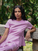 Vanaras Organic Cotton Aara Peplum Top