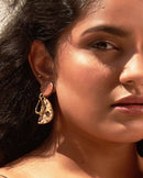 Noupelle  Dee Brown Upcycled Leather Studs