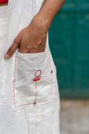 Shvet Stole - Best with Shvet Corset & Dhoti