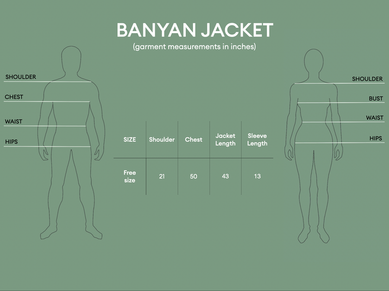 Banyan Gender Fluid Jacket / Overcoat