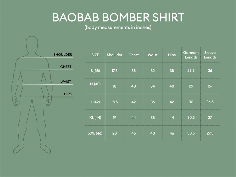 Baobab Bomber Shirt