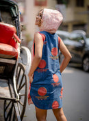 Pratha Bawra Sleeveless Summer 100% Handloom Cotton Dress