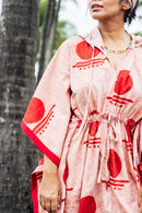 Prathaa Bawra Bindi 100% Handloom Cotton Kaftan Jumpsuit