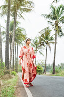 Prathaa Bawra Bindi 100% Handloom Cotton Kaftan Jumpsuit