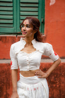 Shvet Victorian Handloom Blouse