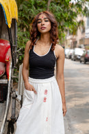 Shvet Lungi Skirt - Organic Fashion- Bindi Collection