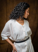 SHVET- FULL KAFTAN | Sustainable Fashion | Prathaa