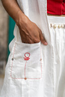 Shvet Stole - Best with Shvet Corset & Dhoti