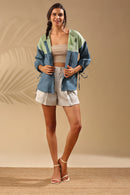 Blabel 100% Hemp Koa Bomber Jacket Top