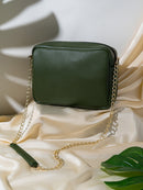 Whitefire Vegan Leather Box Sling Bag in Olivia