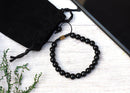 Bamboology Natural Certified Onyx Bracelet for Protection, Health and Balance