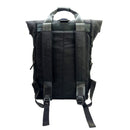 Jaggery Serially Circular Benji Roll Top Backpack in Ex-British Cargo Belts