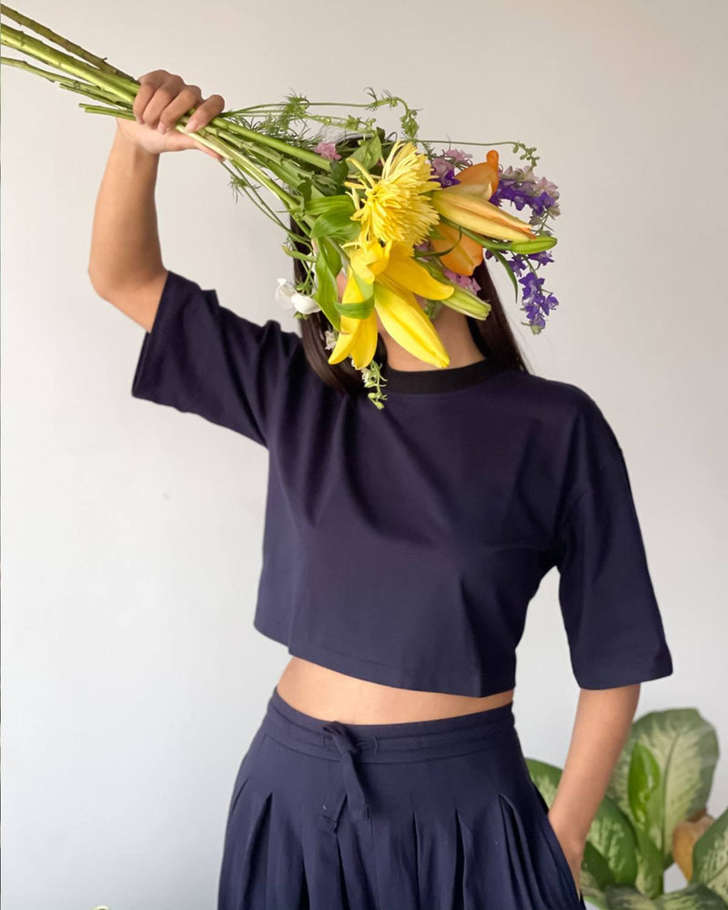 Something Sustainable  Crop Top Duo in Organic Cotton