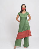 Upcycled Olive Green Set