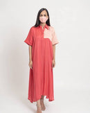 Upcycled Coral Dress