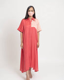 Upcycled Coral Dress