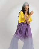 Upcycled Purple Yellow Set