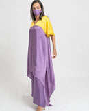 Upcycled Purple Yellow Set